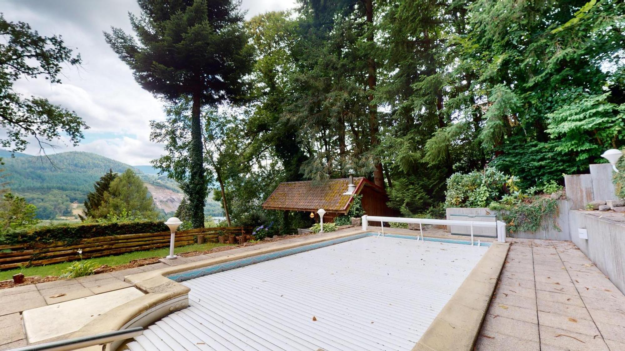 Le Chalet Du Mittelberg Avec Piscine Villa Muhlbach-sur-Munster Exterior foto