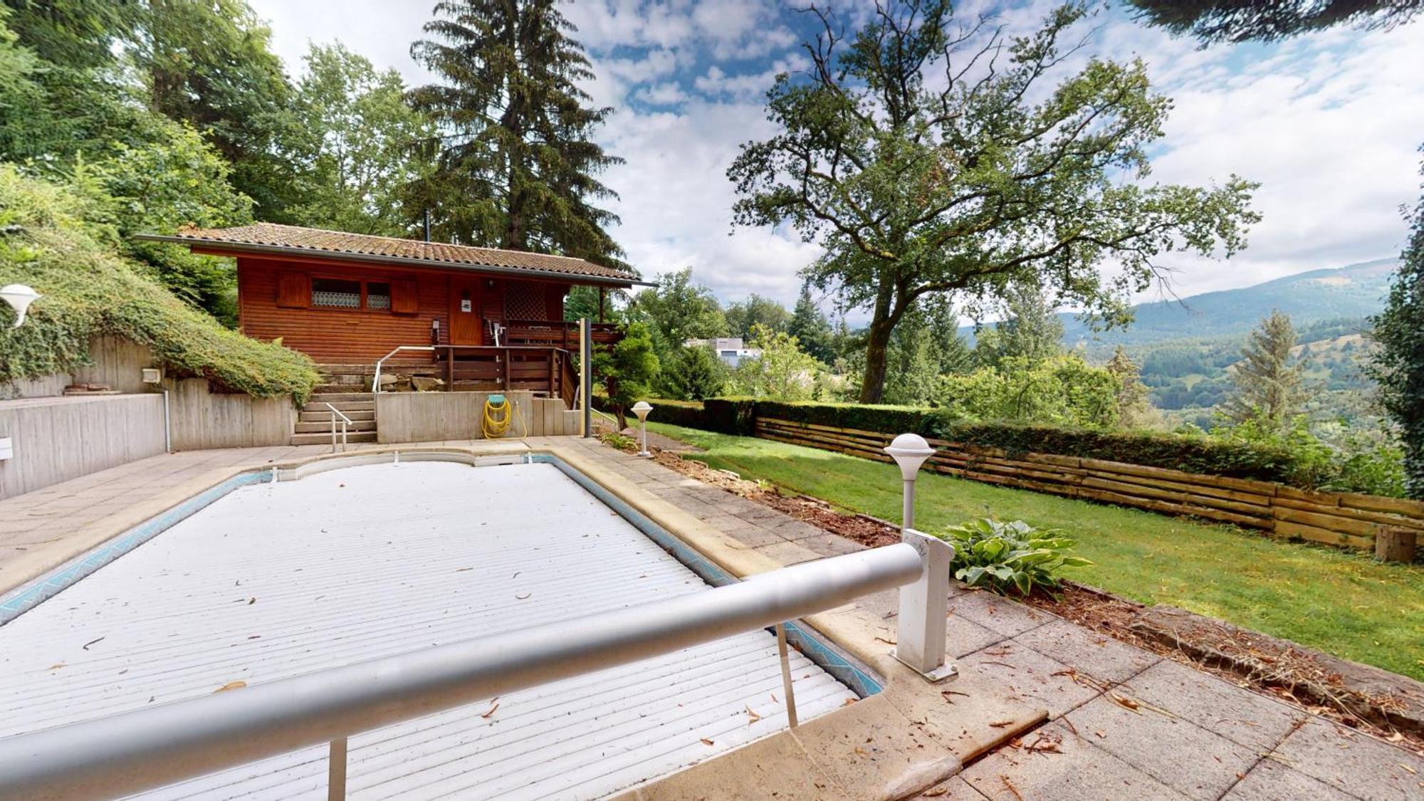 Le Chalet Du Mittelberg Avec Piscine Villa Muhlbach-sur-Munster Exterior foto